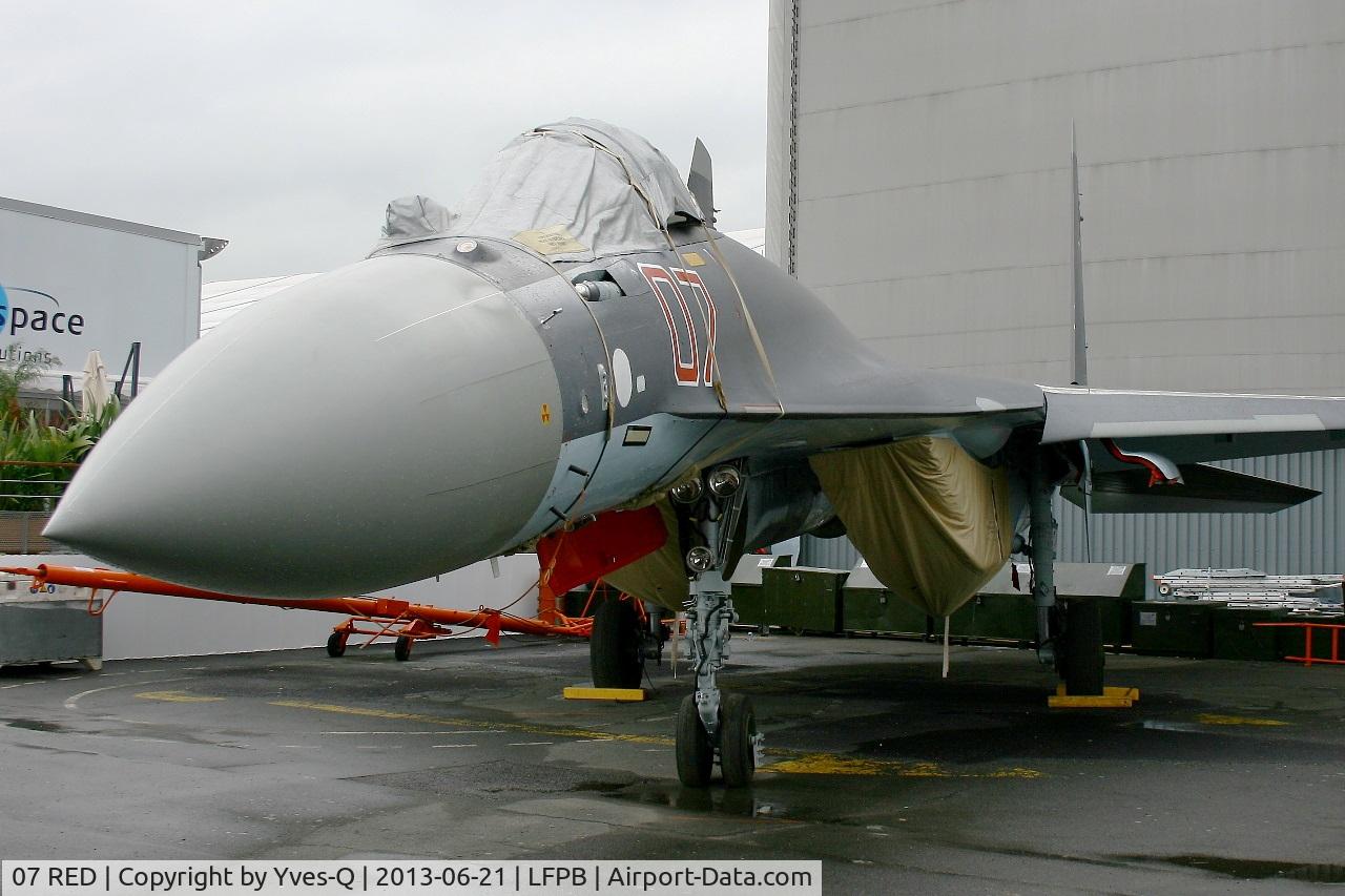 07 RED, Sukhoi Su-35S C/N 49083501206, Sukhoi Su-35S Flanker E, Static display, Paris-Le Bourget Air Show 2013
