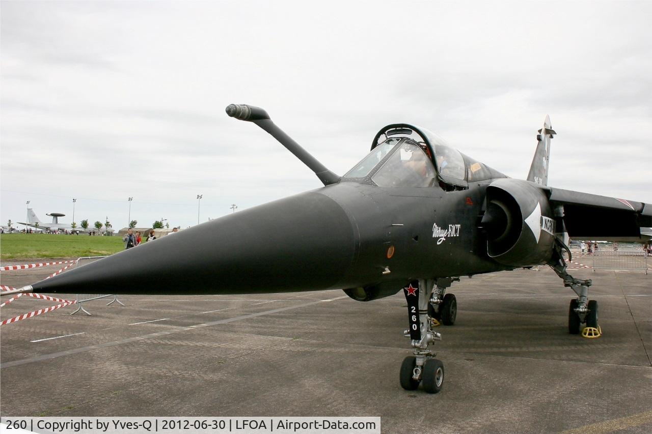 260, Dassault Mirage F.1CT C/N 260, French Air Force Dassault Mirage F1 CT, Static Display, Avord Air Base 702 (LFOA) Open day 2012