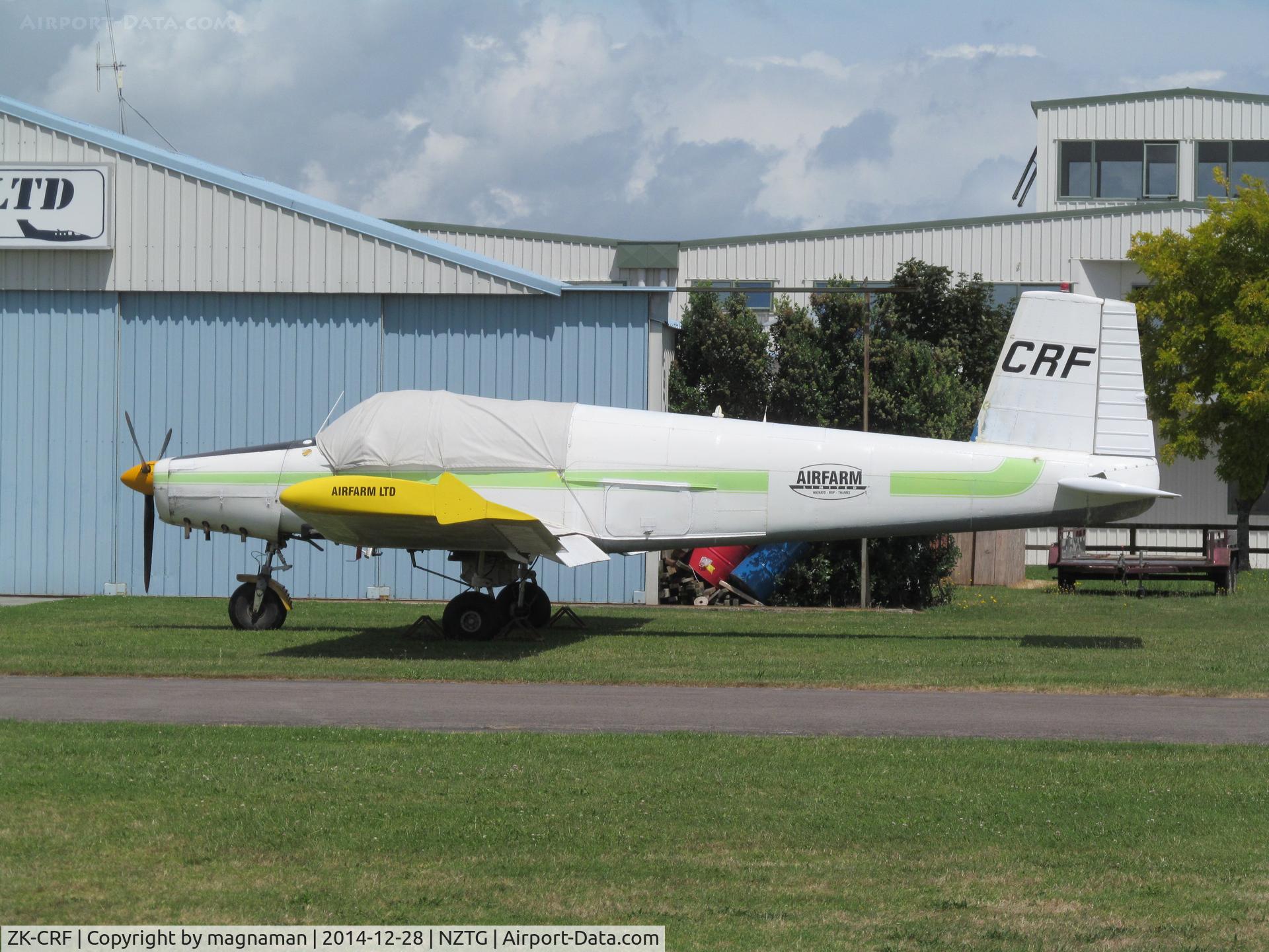 ZK-CRF, NZ Aerospace FU24-950M C/N 121, at home base of Tauranga