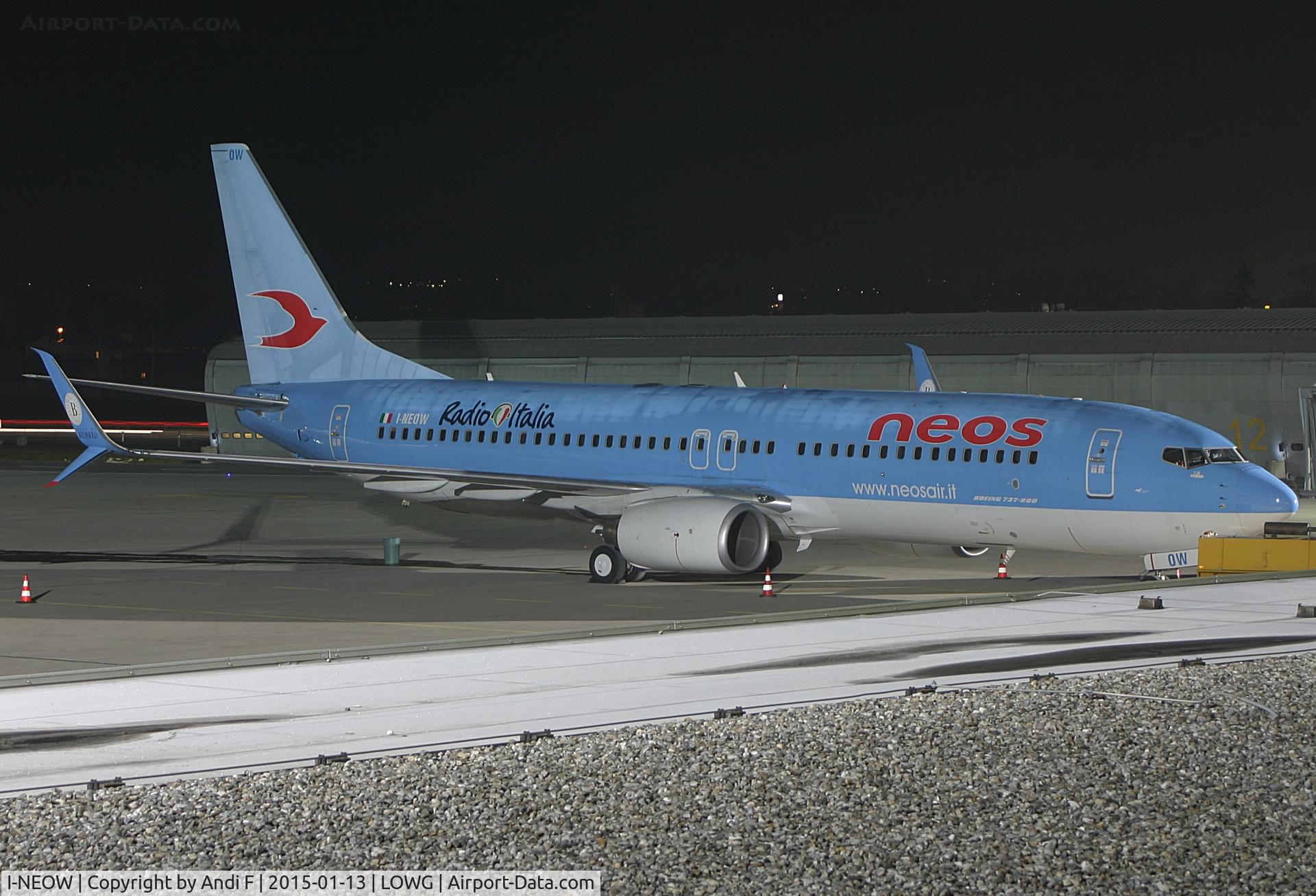 I-NEOW, 2007 Boeing 737-86N C/N 32685, NEOS Boeing 737-86N Split Scimitar Winglets