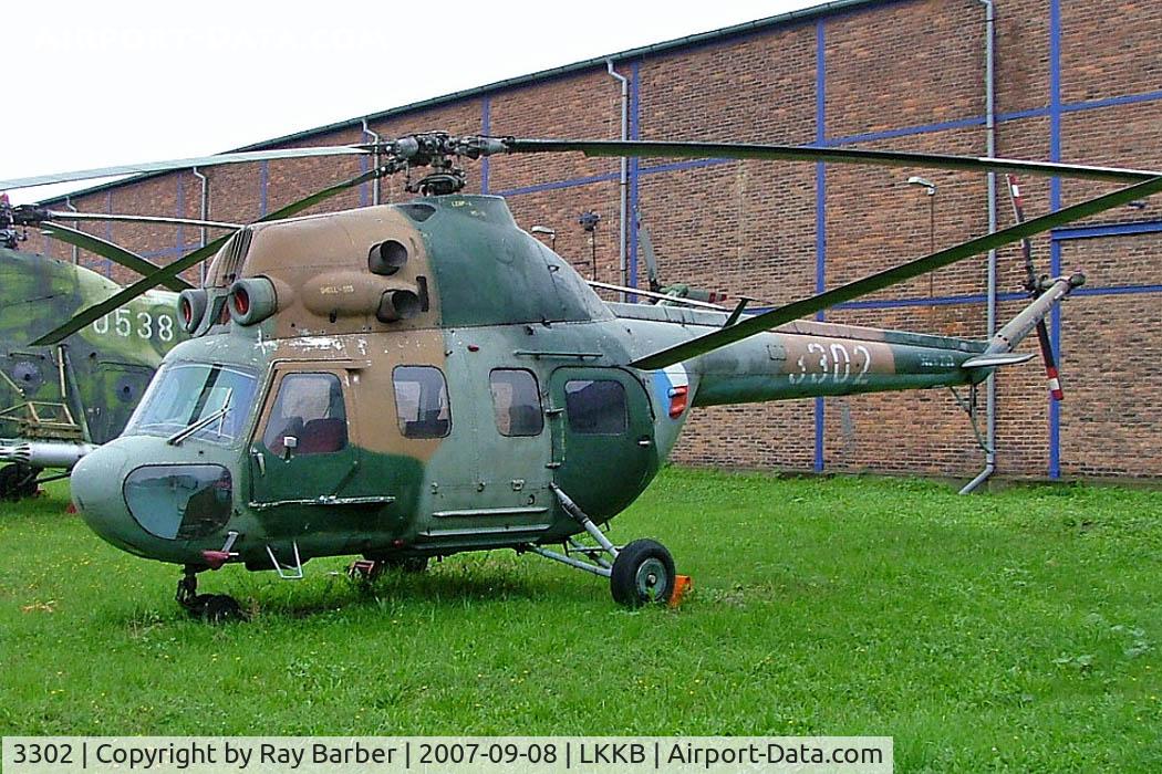 3302, 1973 Mil Mi-2 Hoplite C/N 533302123, Mil Mi-2 Hoplite [533302123] (Czech Air Force) Prague-Kbely~OK 08/09/2007