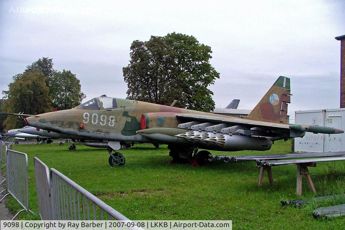 9098, Sukhoi Su-25K C/N 25508109098, Sukhoi Su-25TK Frogfoot [25508109098] (Czech Air Force) Prague-Kbely~OK 08/09/2007