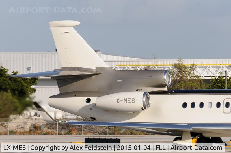 LX-MES, 2010 Dassault Falcon 7X C/N 097, Ft. Lauderdale