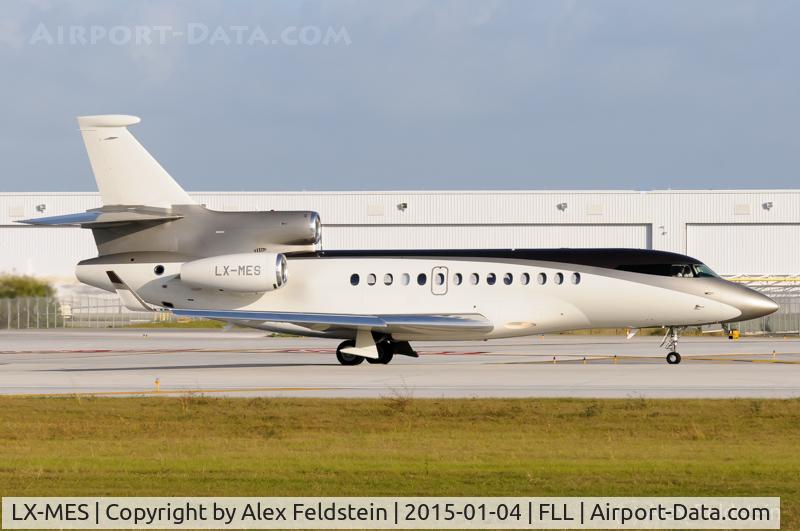 LX-MES, 2010 Dassault Falcon 7X C/N 097, Ft. Lauderdale
