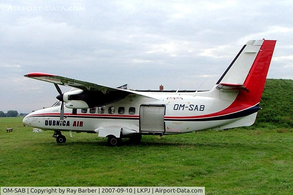OM-SAB, 1975 Let L-410MA Turbolet C/N 750405, Let L-410MA Turbolet [750405] (Dubnica Air) Prostejov~OK 10/09/2007