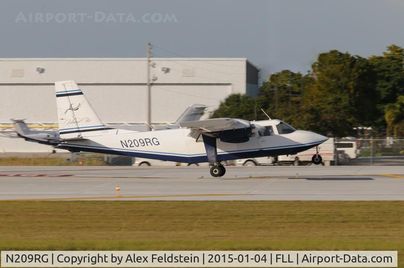 N209RG, 1971 Britten-Norman BN-2A-6 Islander C/N 209, Ft. Lauderdale