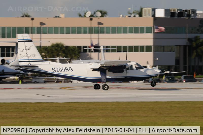 N209RG, 1971 Britten-Norman BN-2A-6 Islander C/N 209, Ft. Lauderdale