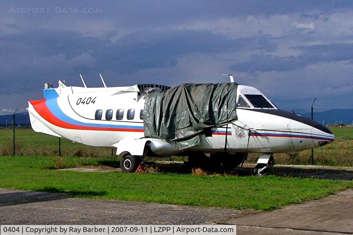 0404, 1975 1120L L-410MA Turbolet C/N 750404, Let L-410MA Turbolet [750404] (Slovak Air Force) Piestany~OM 11/09/2007