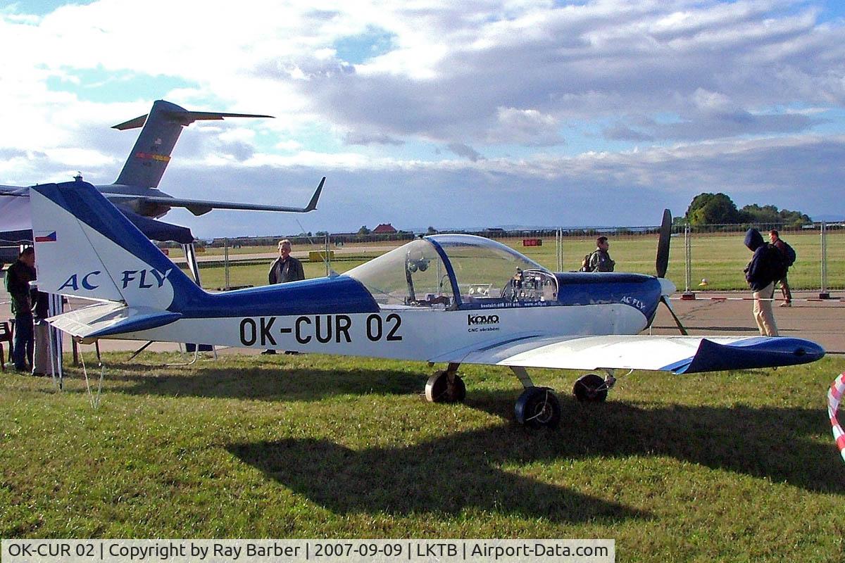 OK-CUR 02, 1997 Evektor P-220 ULR Koala C/N 970007, Aerotechnik P.220 ULR Koala [970007] Brno-Turany 09/09/2007