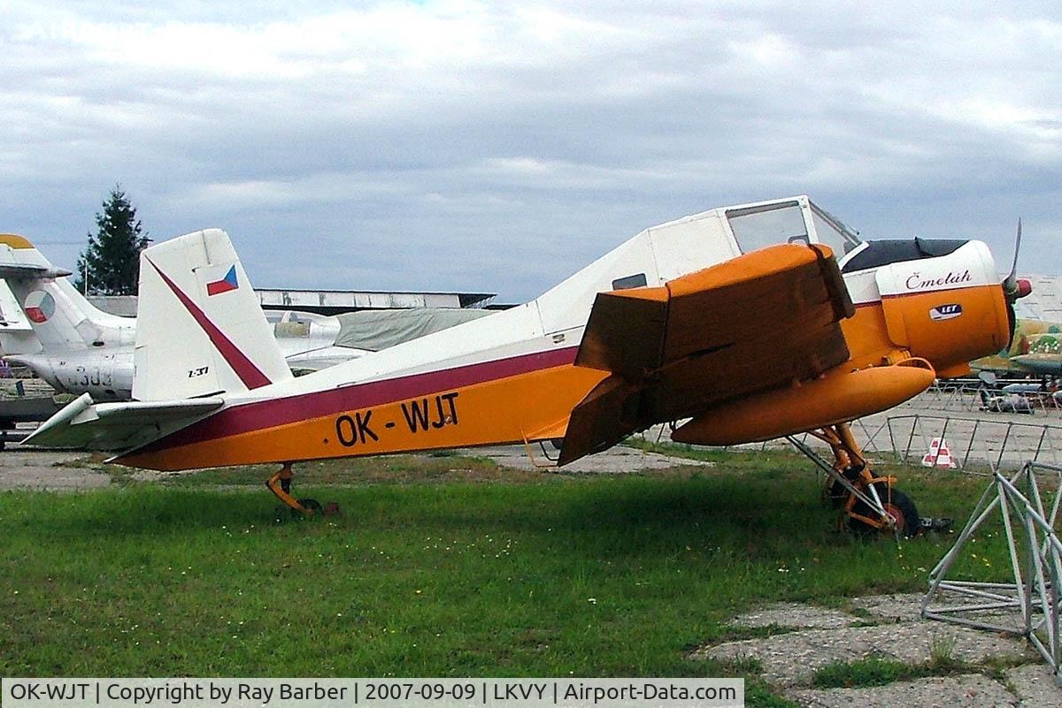 OK-WJT, 1967 Let Z-37 Cmelák C/N 03-14, LET Z-37 Cmelak [03-14] Vyskov~OK 09/09/2007
