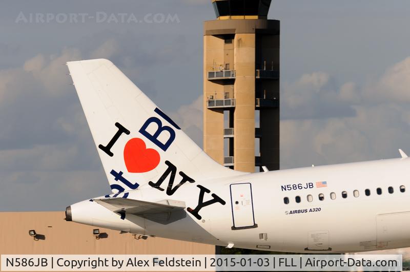 N586JB, 2004 Airbus A320-232 C/N 2160, Ft. Lauderdale