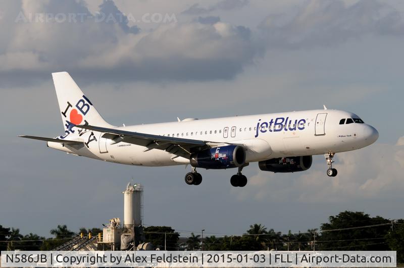 N586JB, 2004 Airbus A320-232 C/N 2160, Ft. Lauderdale