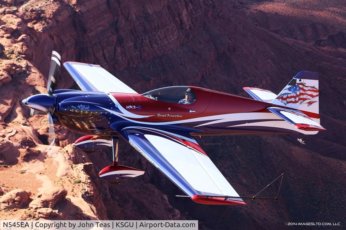N545EA, MX Aircraft MXS C/N 9, MXS-R with bad to bone paint job, high energy aerobatics!
