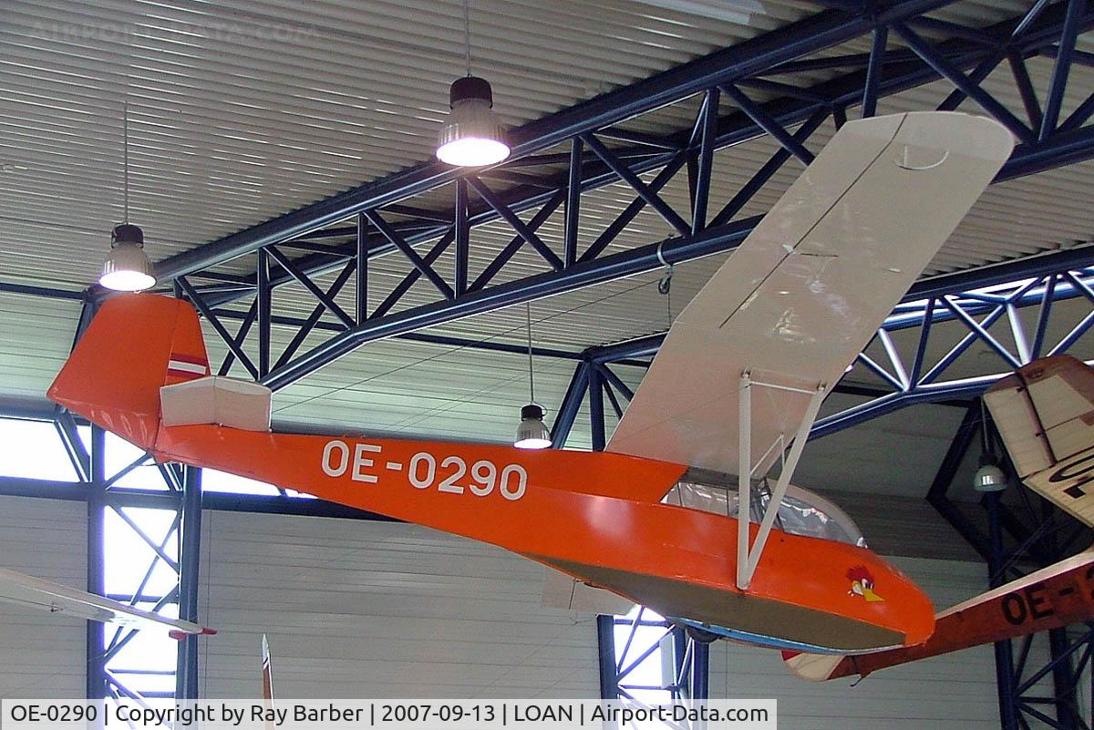 OE-0290, Scheibe Specht C/N 108/54, Scheibe Specht [108/54] Weiner Neustadt-Ost~OE 13/09/2007