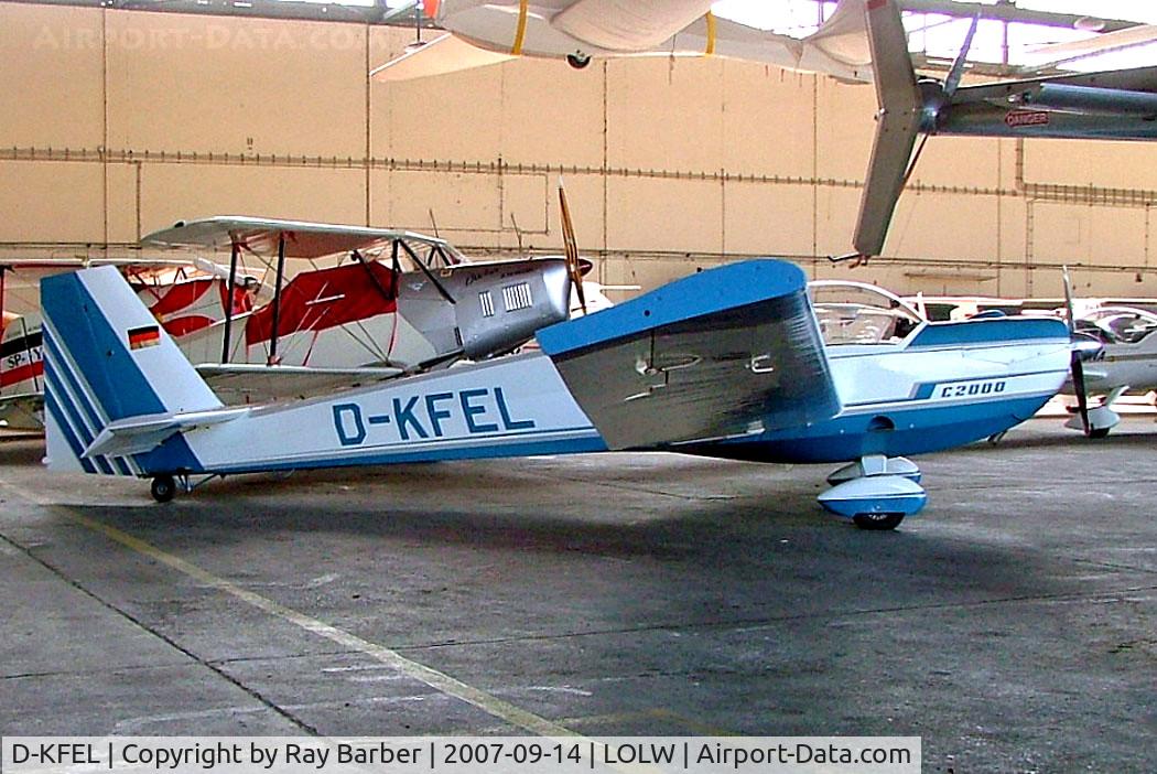 D-KFEL, 1990 Scheibe SF-25C Falke 2000 C/N 44495, Scheibe SF-25C Falke 2000 [44495] Wels~OE 14/09/2007