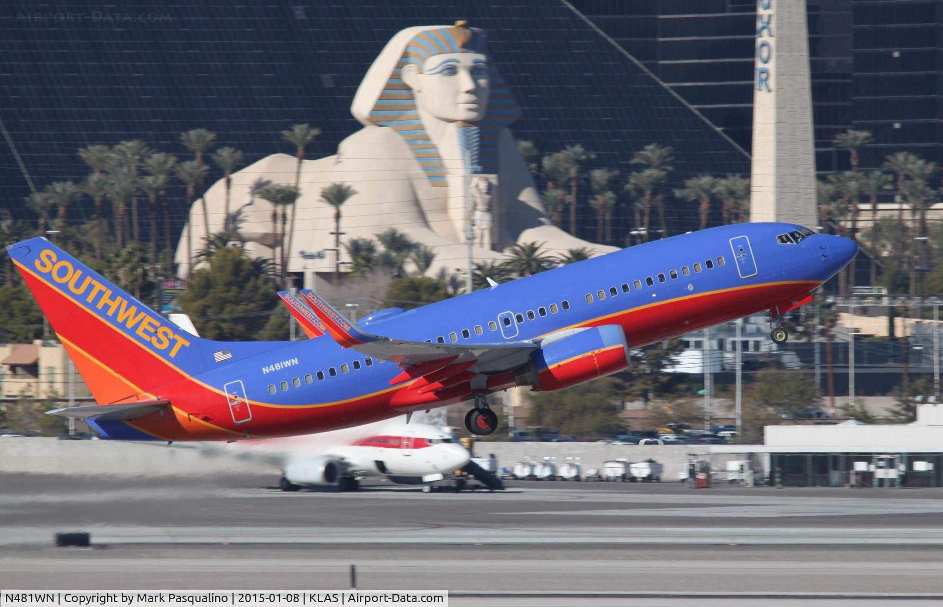 N481WN, 2004 Boeing 737-7H4 C/N 29853, Boeing 737-700