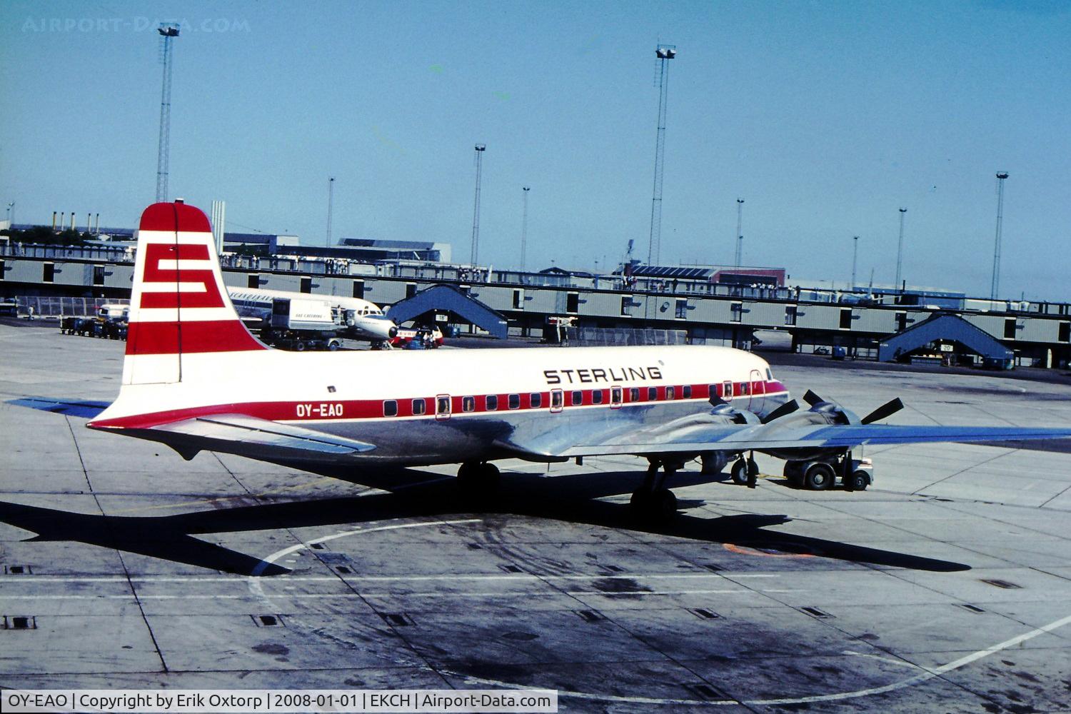 OY-EAO, 1951 Douglas DC-6B C/N 43274, OY-EAO in CPH