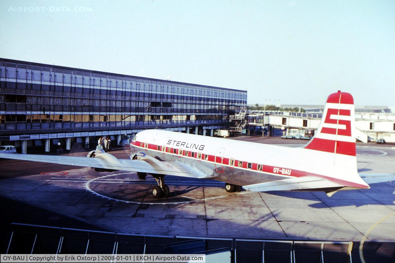 OY-BAU, 1957 Douglas DC-6B C/N 45198, OY-BAU in CPH