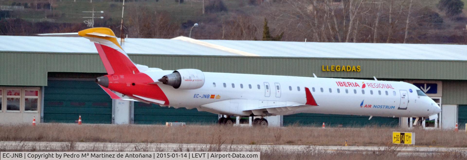 EC-JNB, 2005 Bombardier CRJ-900 (CL-600-2D24) C/N 15057, Foronda Vitoria-Gasteiz - España