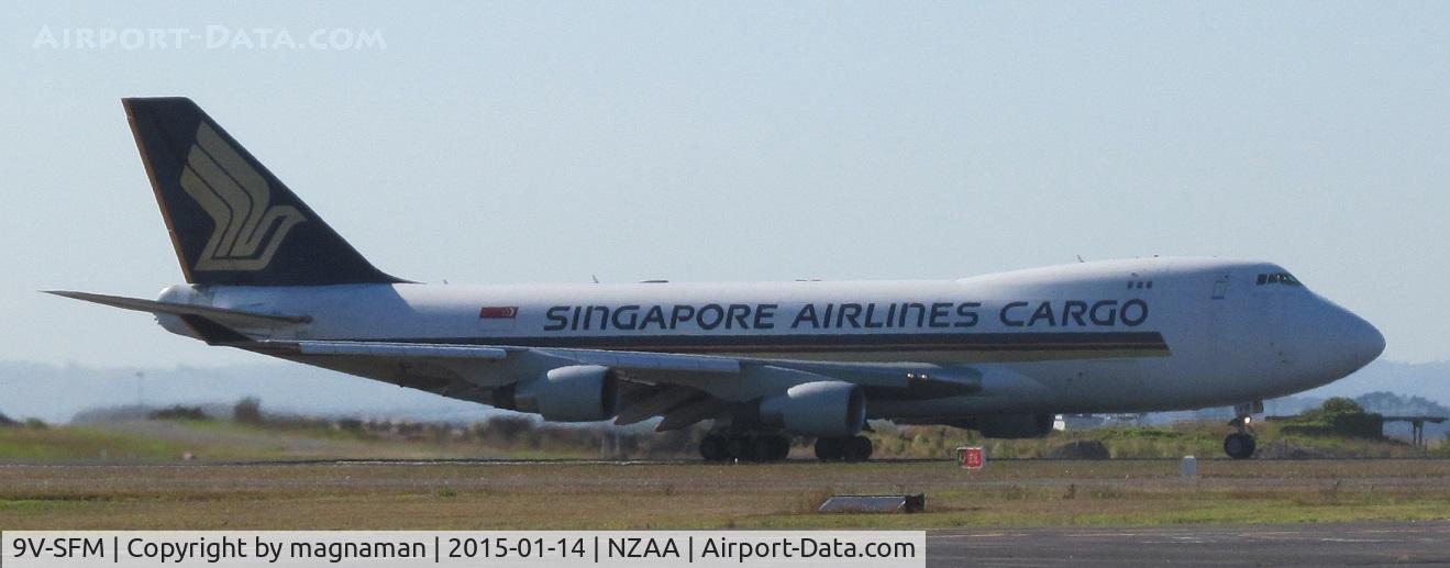 9V-SFM, 2003 Boeing 747-412F/SCD C/N 32898, daily cargo from singapore