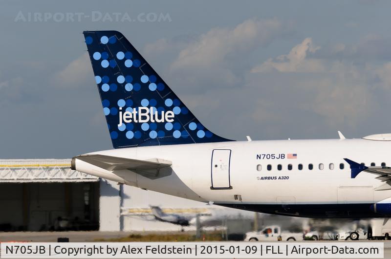 N705JB, 2008 Airbus A320-232 C/N 3416, Ft. Lauderdale