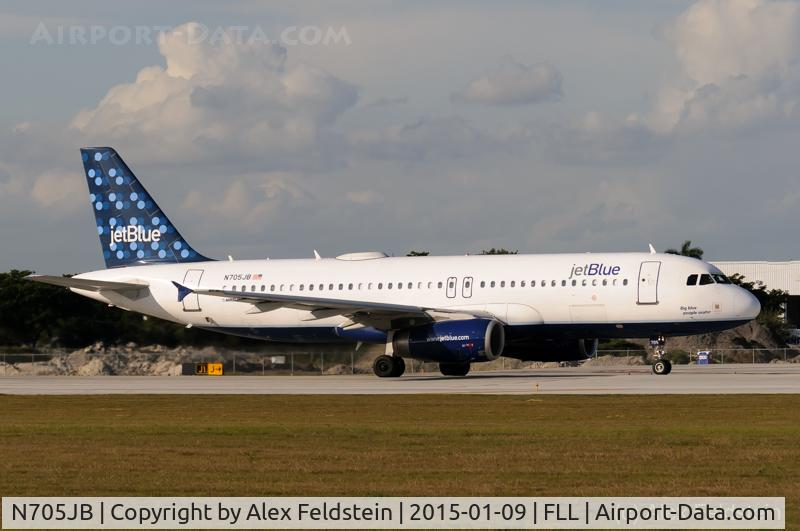 N705JB, 2008 Airbus A320-232 C/N 3416, Ft. Lauderdale