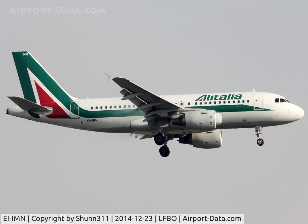 EI-IMN, 2011 Airbus A319-111 C/N 4764, Landing rwy 14R