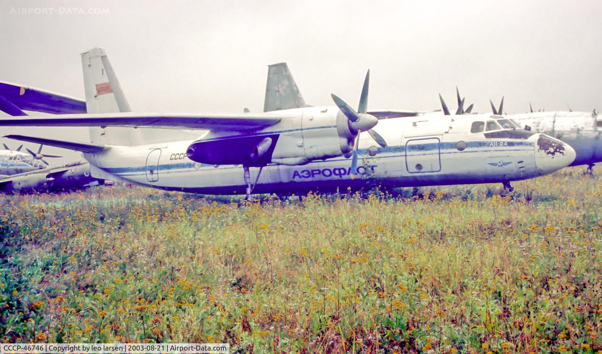 CCCP-46746, Antonov An-24 C/N 47300903, Monino Museum Moscow 21.8.03