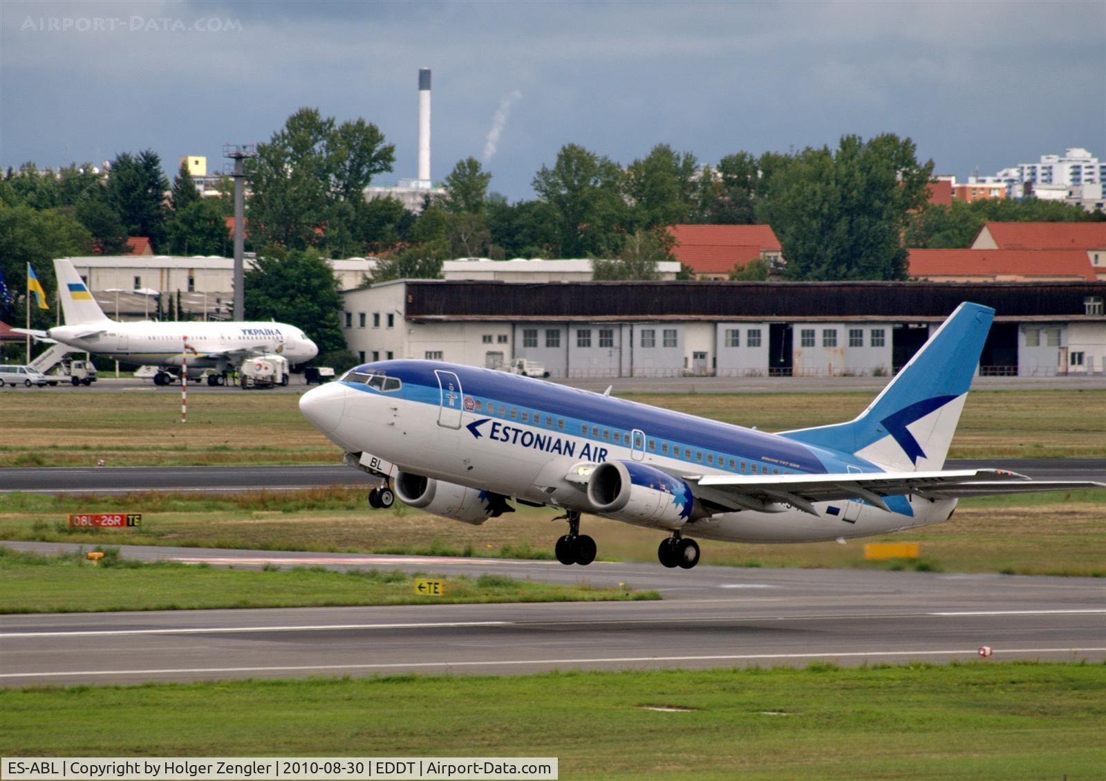 ES-ABL, 1998 Boeing 737-5L9 C/N 28997, For years it seems to be the only estonian aircraft that´s serving route TLL-TXL......