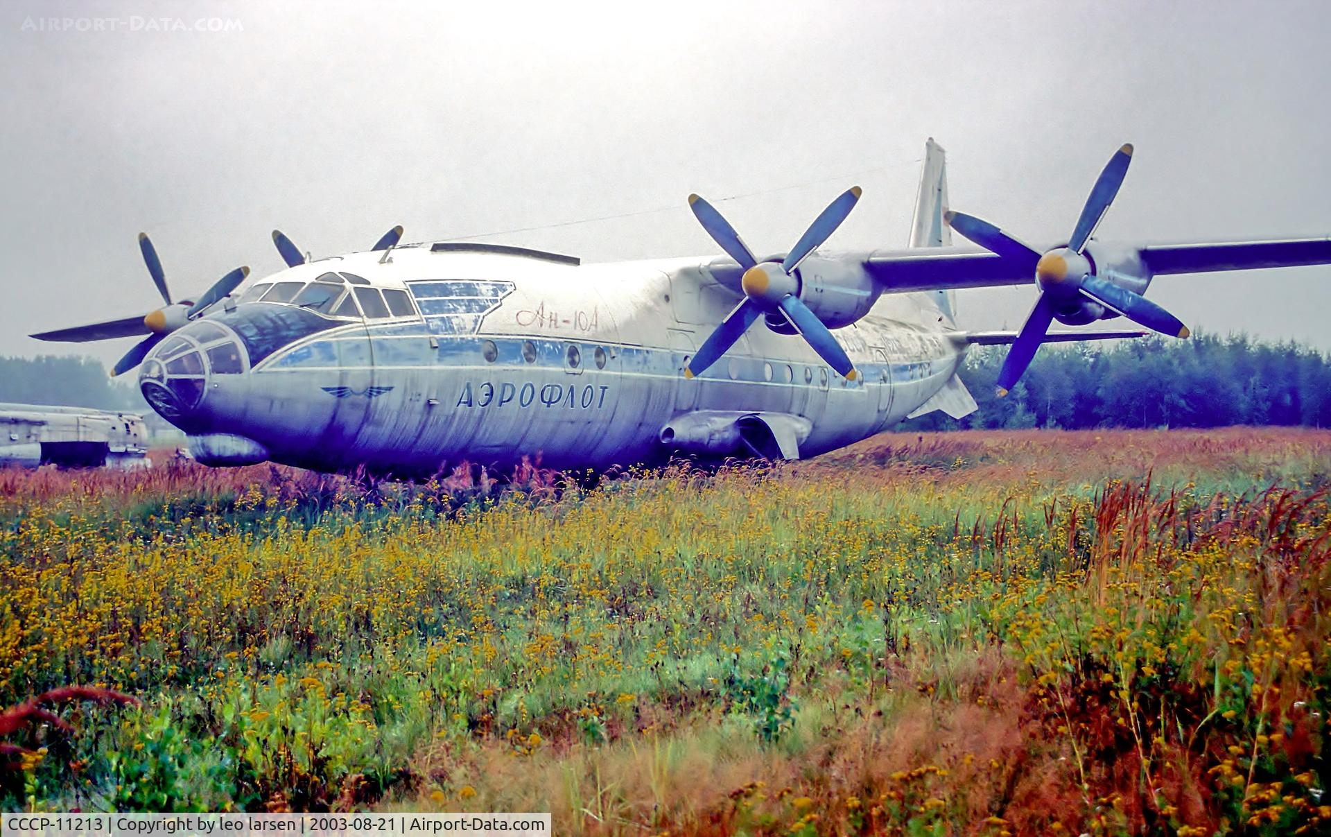 CCCP-11213, Antonov An-10 C/N 0402406, Monino Museum Moscow 21.8.03