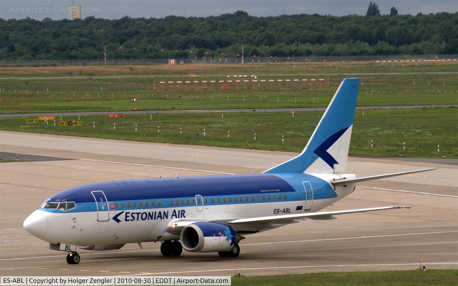 ES-ABL, 1998 Boeing 737-5L9 C/N 28997, On taxi to parking position.....
