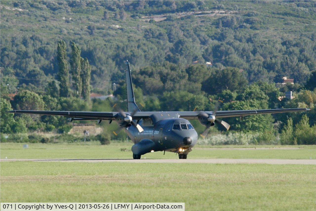 071, Airtech CN-235-200M C/N C071, Airtech CN-235-200M, Landing rwy 34, Salon de Provence Air Base 701 (LFMY) Open day 2013