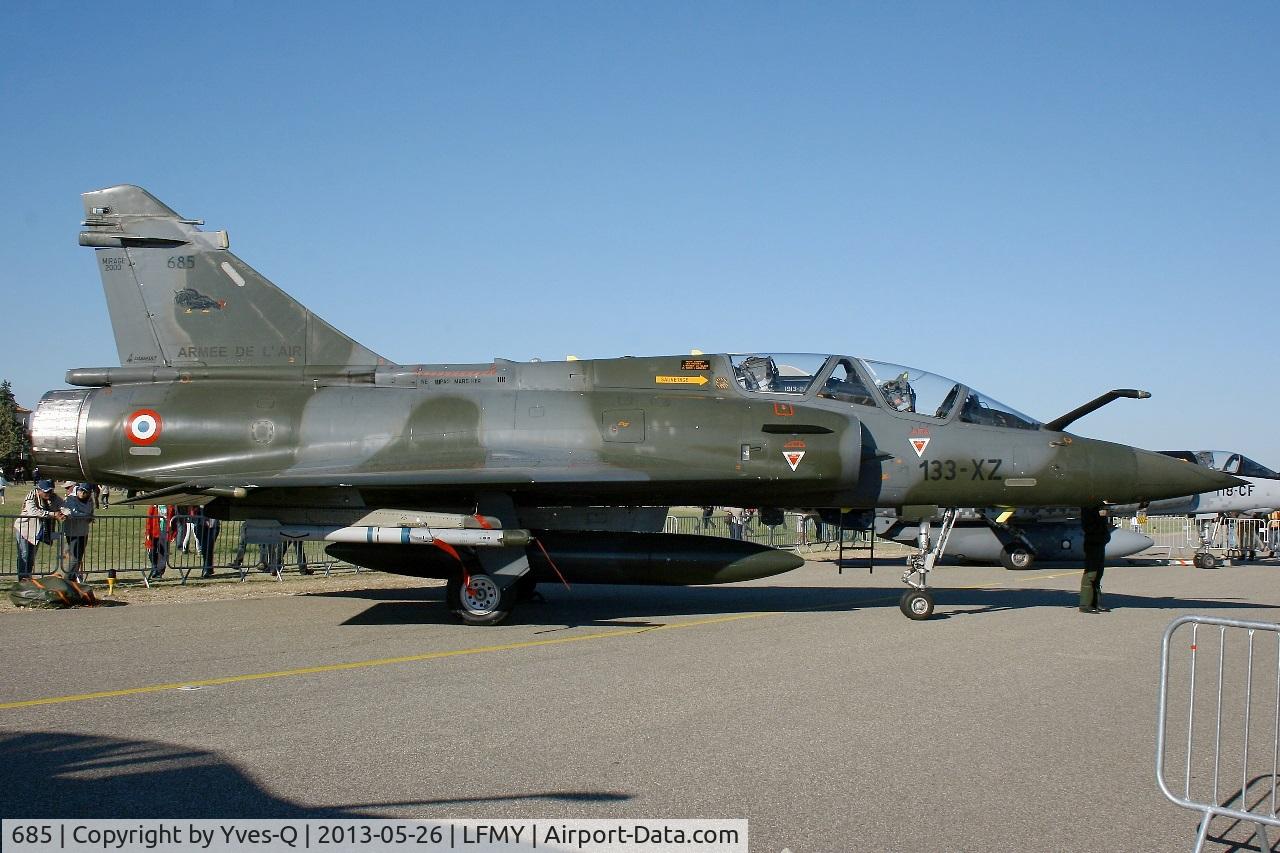 685, 2009 Dassault Mirage 2000D C/N 559, Dassault Mirage 2000D, Static display, Salon de Provence Air Base 701 (LFMY) Open day 2013