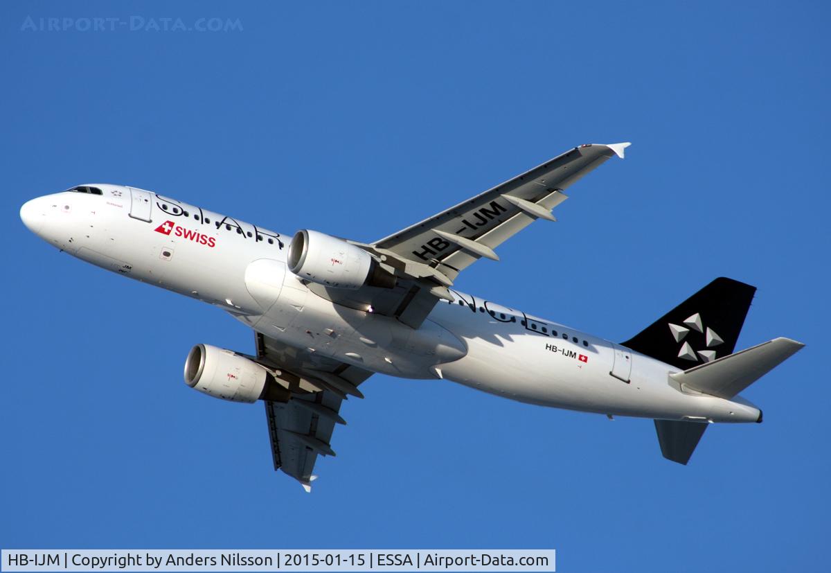 HB-IJM, 1996 Airbus A320-214 C/N 635, Star Alliance colours.