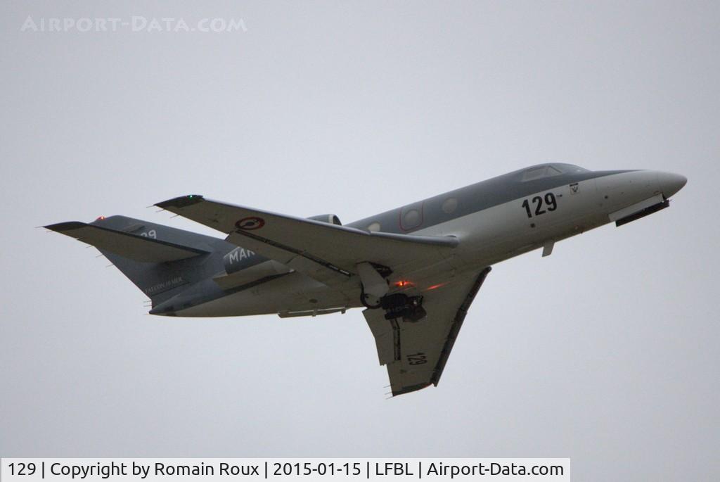 129, 1978 Dassault Falcon 10MER C/N 129, Option runway 21