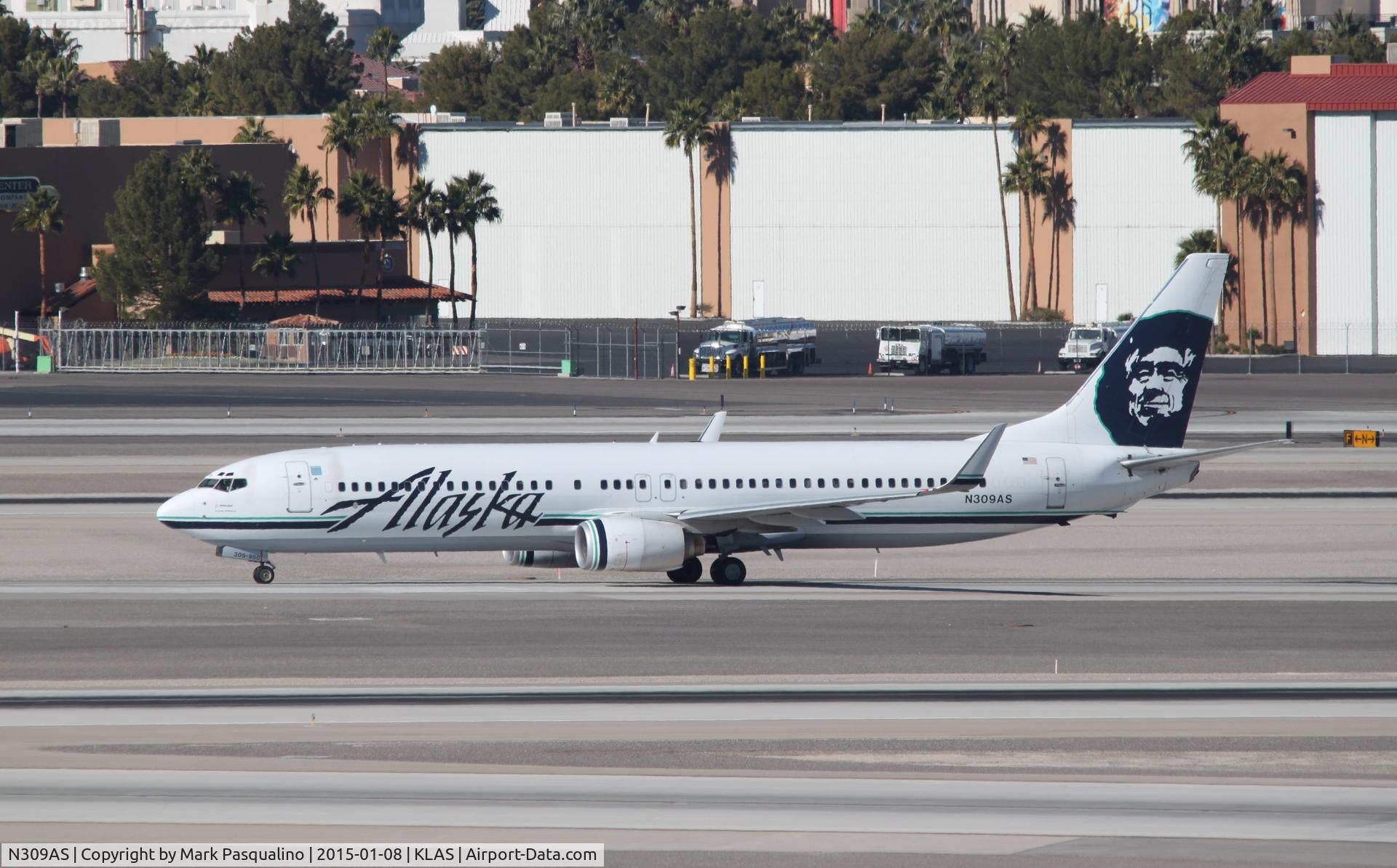 N309AS, 2001 Boeing 737-990 C/N 30857, Boeing 737-900