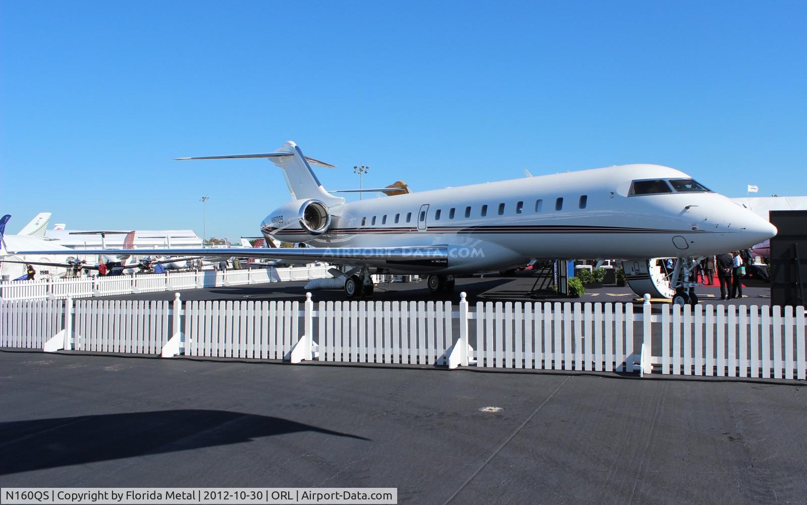 N160QS, 2012 Bombardier BD-700-1A10 Global 6000 C/N 9475, Net Jets Global 6000