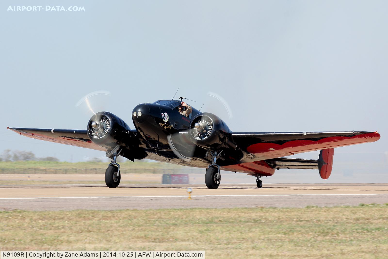 N9109R, 1943 Beech C18S (AT-7C) C/N 4383 (5676), At the 2014 Fort Worth Alliance Airshow