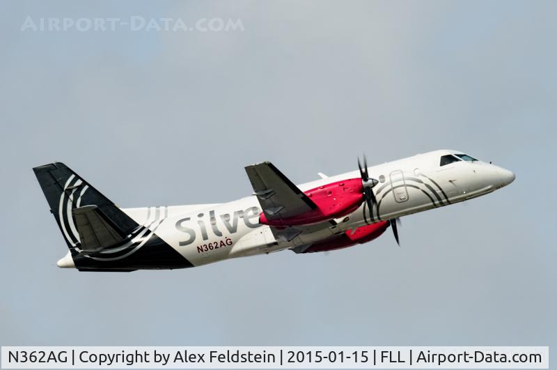 N362AG, 1998 Saab 340B C/N 340B-438, Ft. Lauderdale