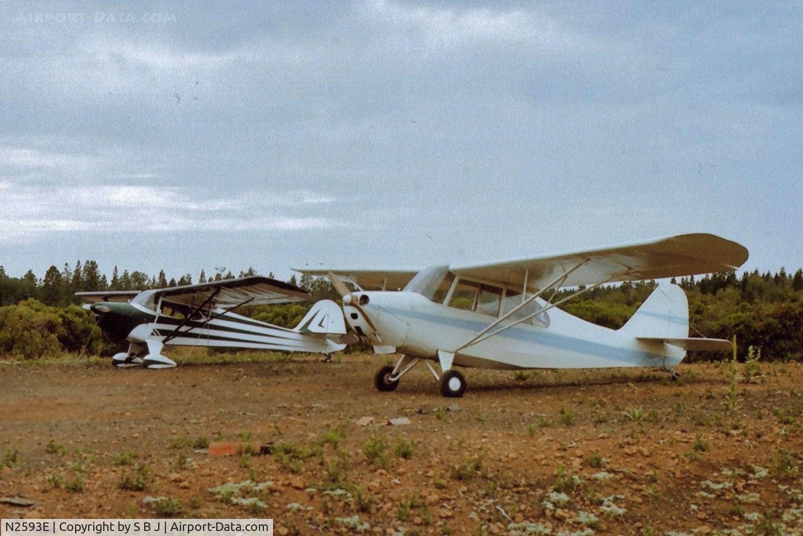 N2593E, 1946 Aeronca 7AC Champion C/N 7AC-6175, Two very good planes.