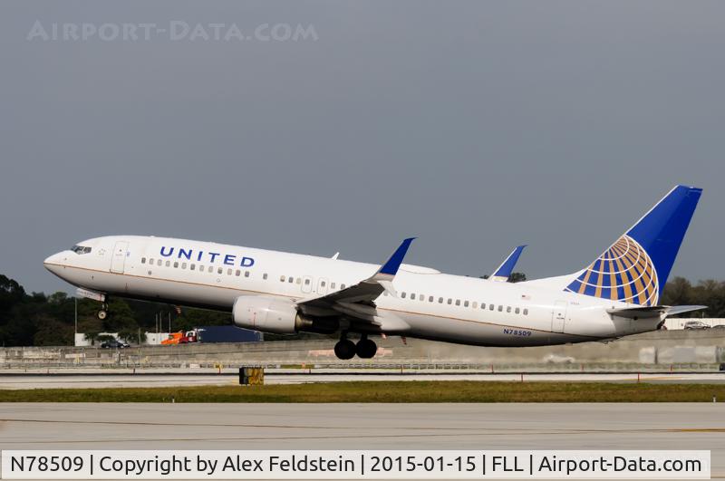 N78509, 2008 Boeing 737-824 C/N 31638, Ft. Lauderdale