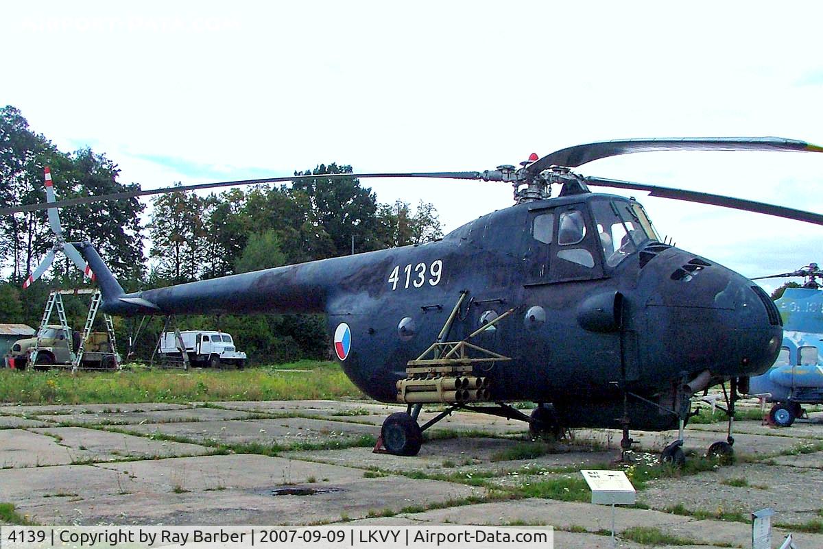 4139, Mil Mi-4 Hound C/N 04139, Mil Mi-4 Hound [04139] (Czech Air Force) Vyskov~OK 09/09/2007