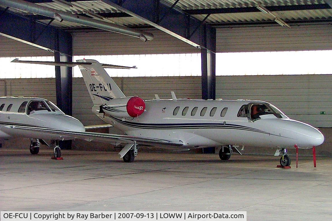 OE-FCU, 2004 Cessna 525A CitationJet CJ2 C/N 525A-0210, Cessna Citation Jet 2 [525A-0210] Vienna-Schwechat~OE 13/09/2007