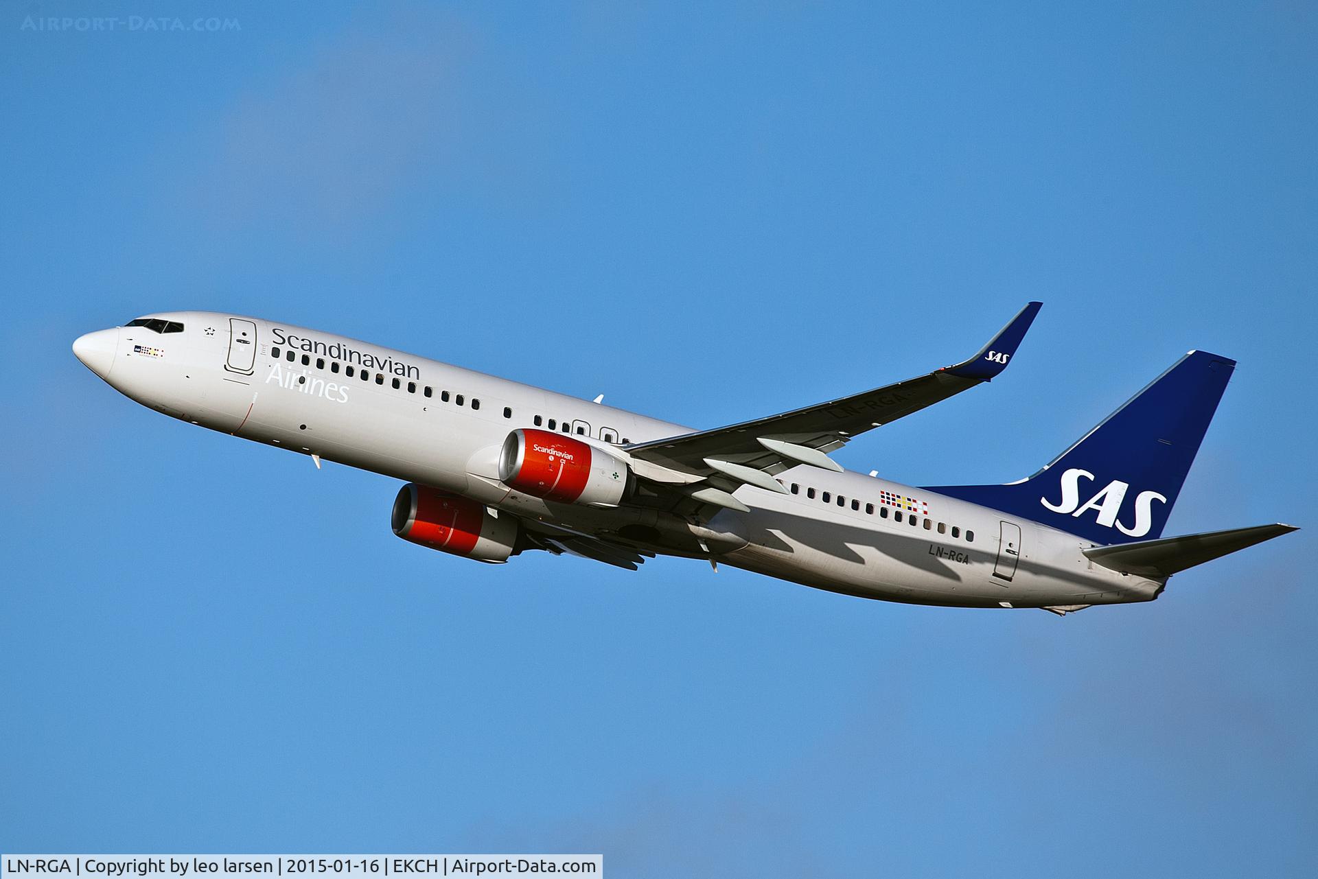 LN-RGA, 2012 Boeing 737-86N C/N 39397, Copenhagen Kastrup 16.1.15