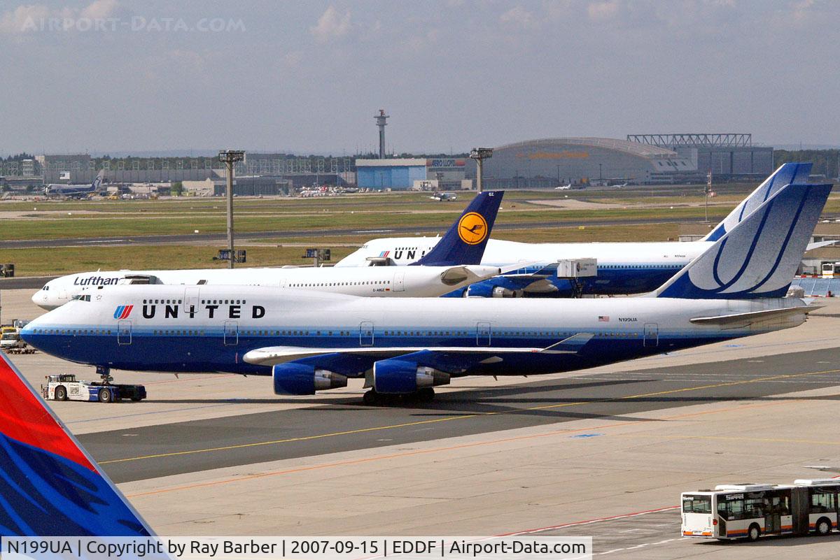 N199UA, 1997 Boeing 747-422 C/N 28717, Boeing 747-422 [28717] (United Airlines) Frankfurt~D 15/09/2007