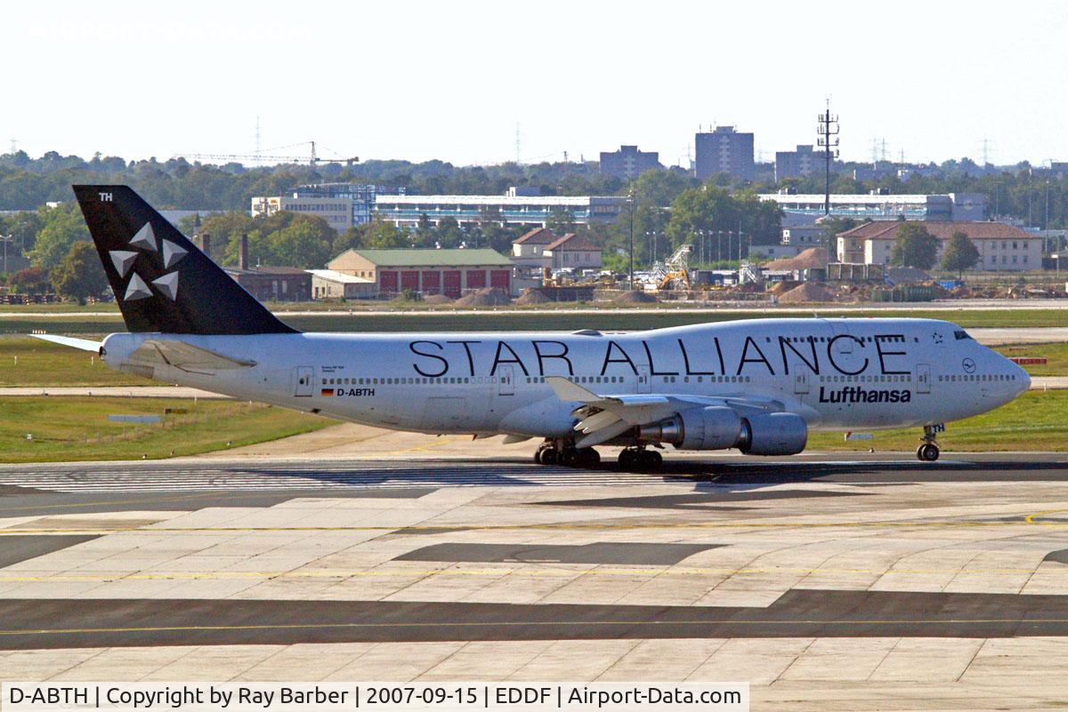D-ABTH, 1991 Boeing 747-430M C/N 25047, Boeing 747-430 [25047] (Lufthansa) Frankfurt~D 15/09/2007