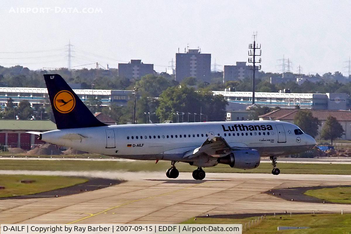 D-AILF, 1996 Airbus A319-114 C/N 636, Airbus A319-114 [0636] (Lufthansa) Frankfurt~D 15/09/2007