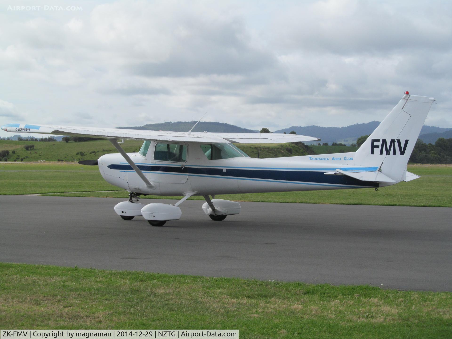 ZK-FMV, Cessna 152 C/N 15279588, at flying club