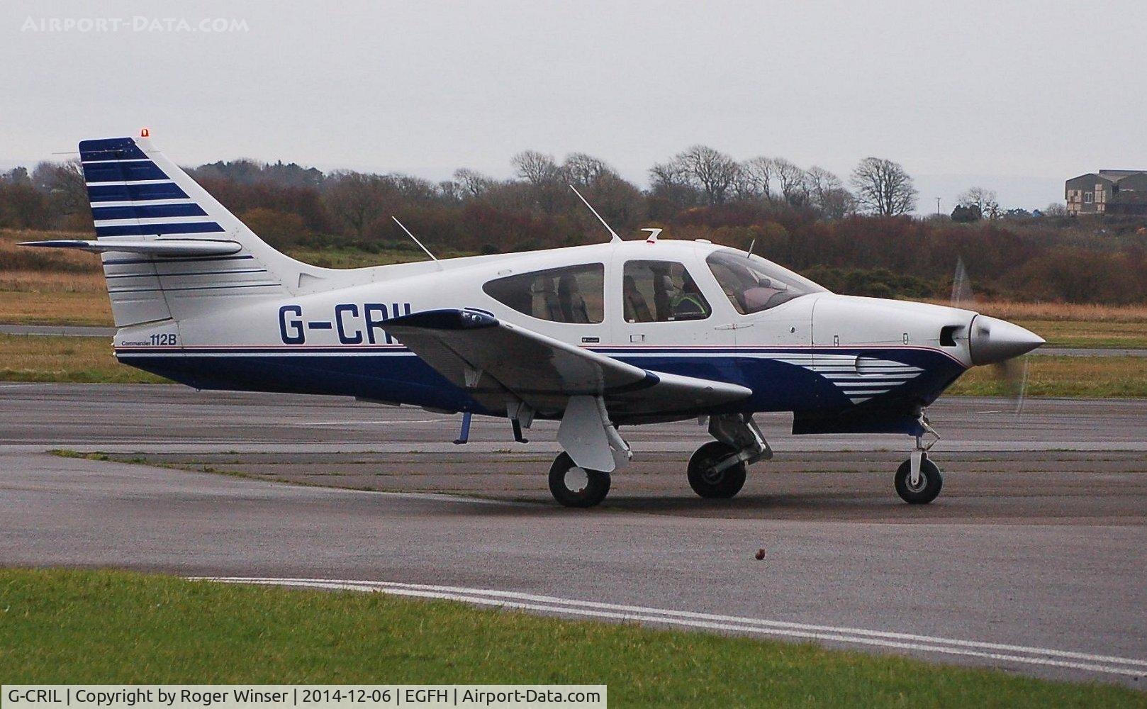 G-CRIL, 1976 Rockwell Commander 112B C/N 521, Visiting aircraft.