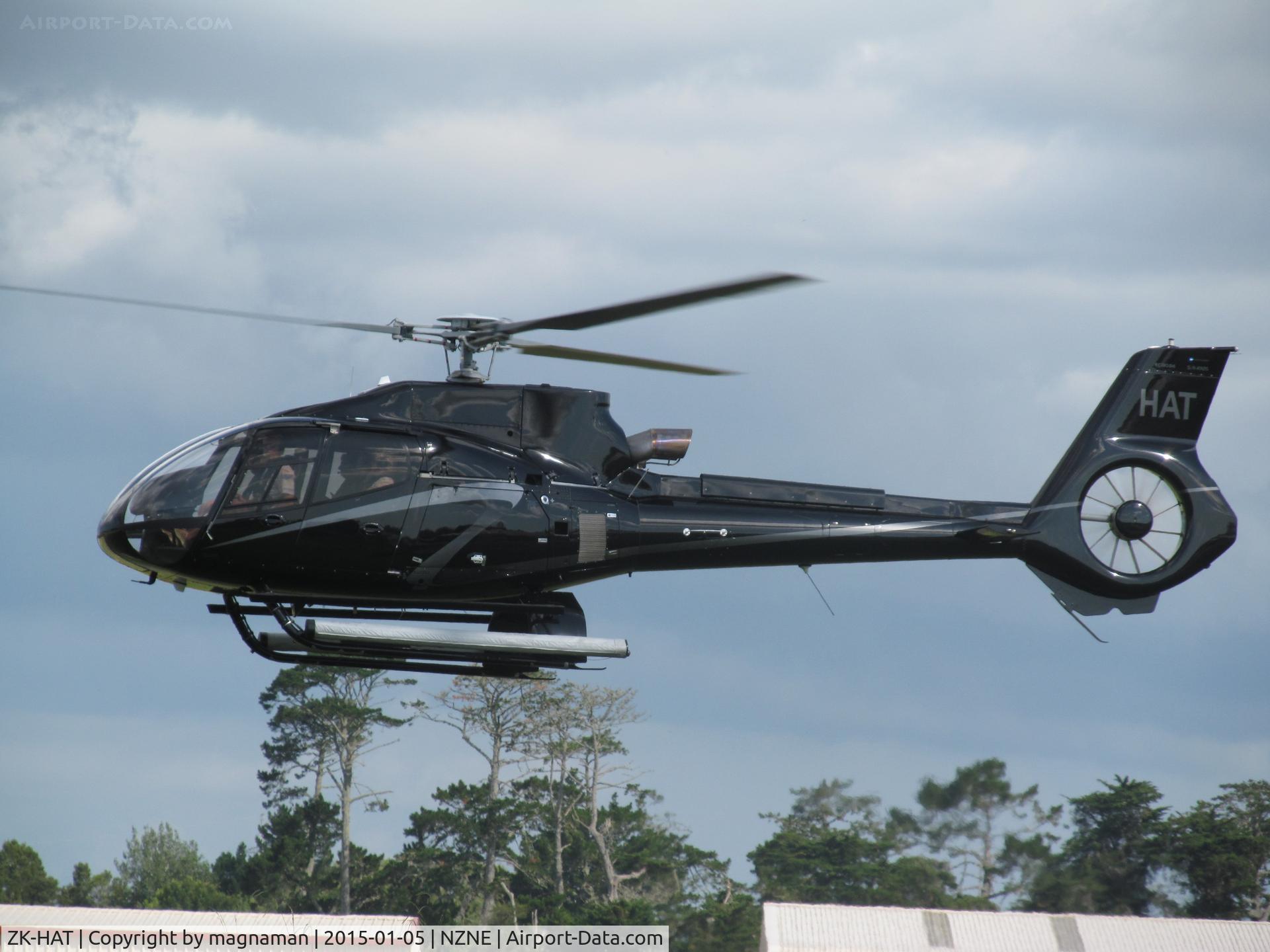 ZK-HAT, Eurocopter EC-130B-4 (AS-350B-4) C/N 4925, lift off